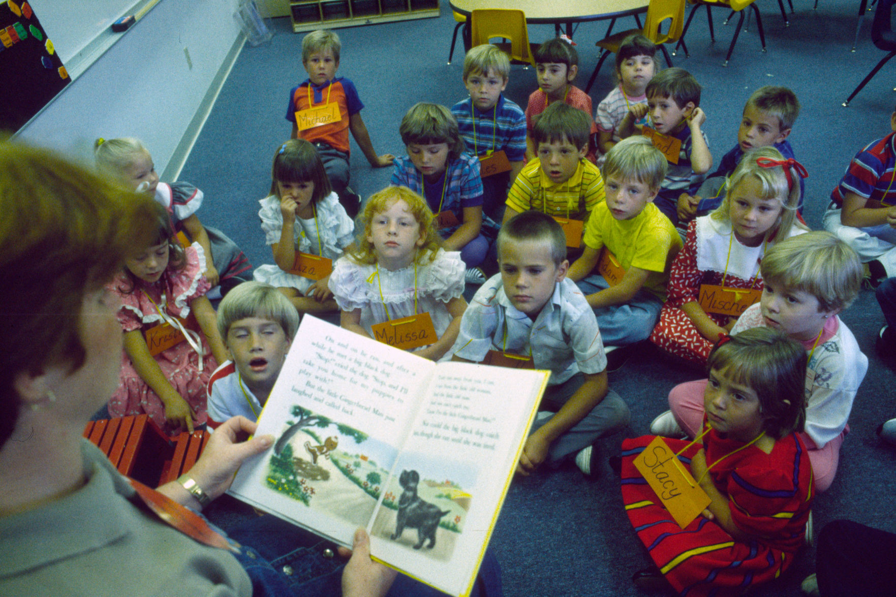 Unknown Billings elementary school, 1986